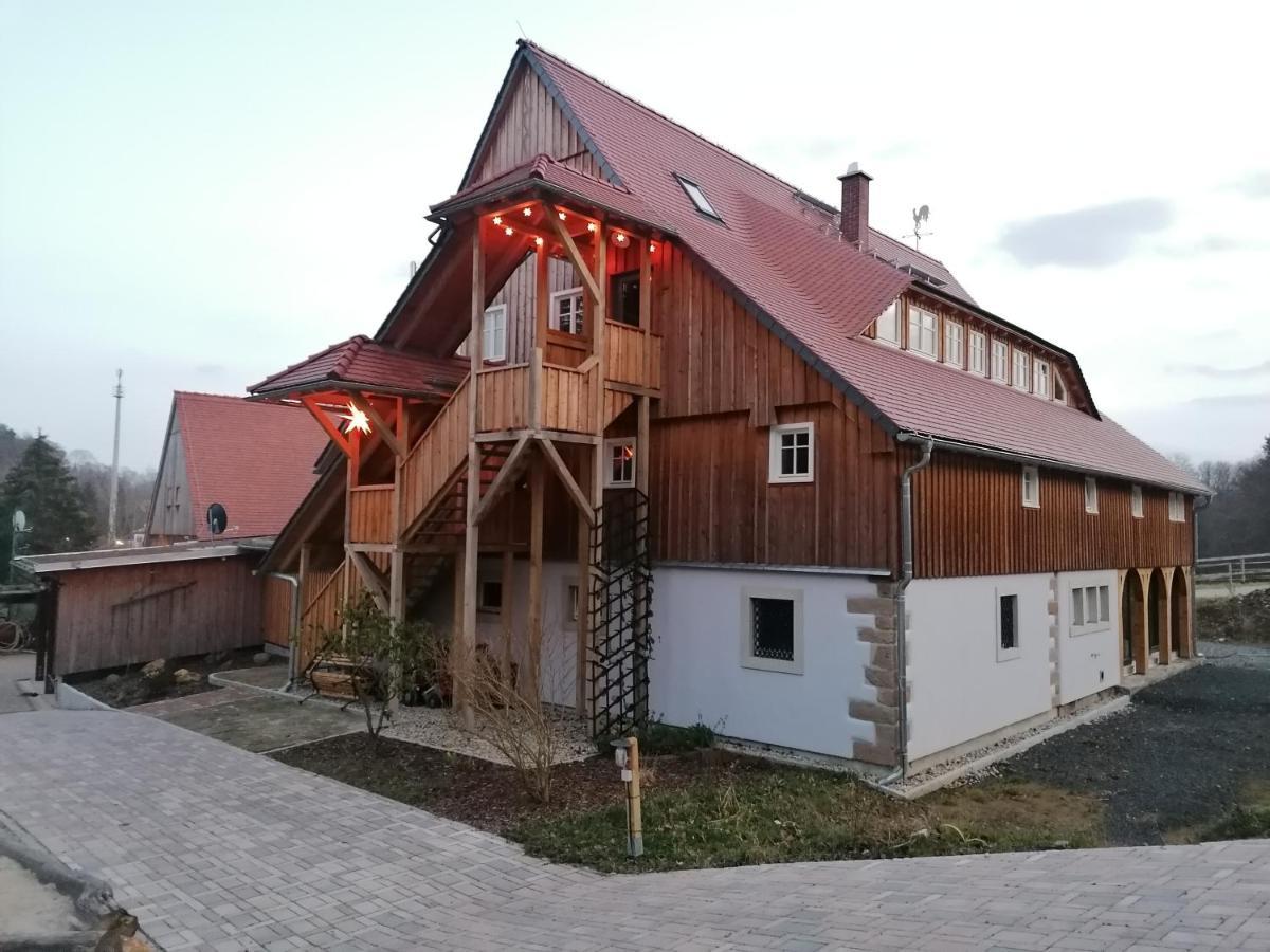 Pferdehof Am Burgsberg, Ferienzimmer, Monteurzimmer Seifhennersdorf 외부 사진